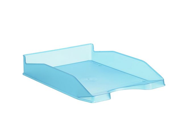 Brevkorg 2000 A4 transparent turkosblå, st