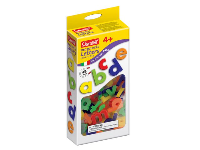 Quercetti Bokstäver Gemener Magnet Quercetti, fp om 48 st