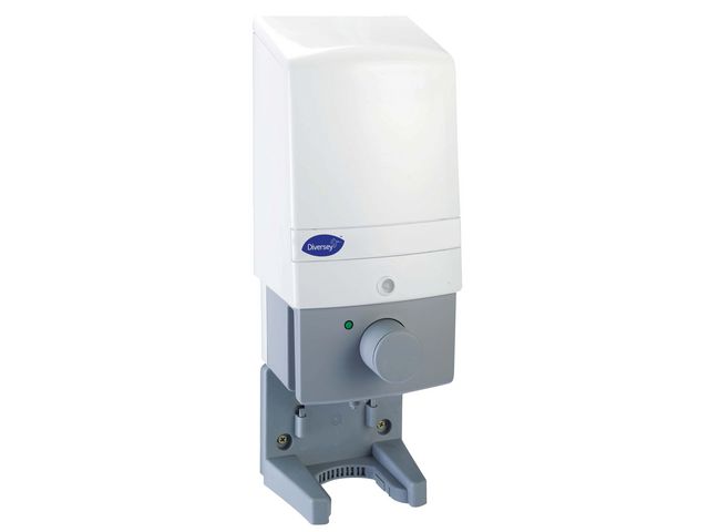 Diversey Dispenser Divermite S, plast, vit, grå, 1,5 l, st