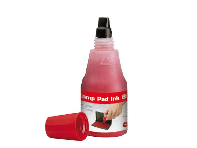 Colop Stämpelfärg 801 25ml röd, flaska om 25 ml