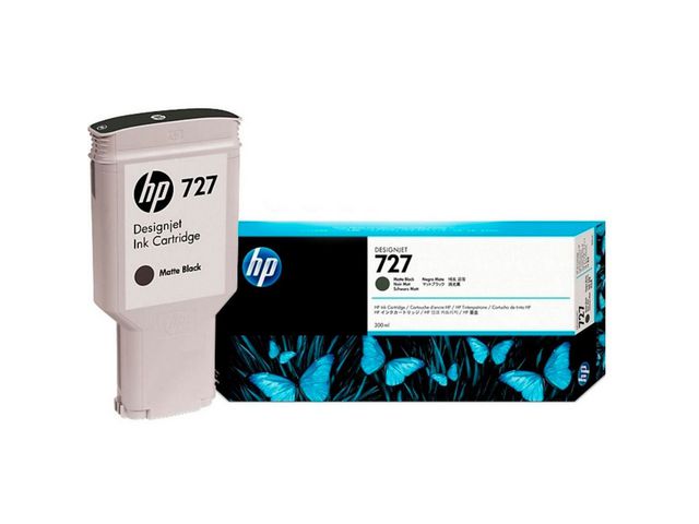 HP Bläckpatron 727, matt svart, C1Q12A, st