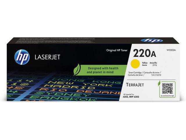 HP Toner W2202A 220A gul 1,8K, st