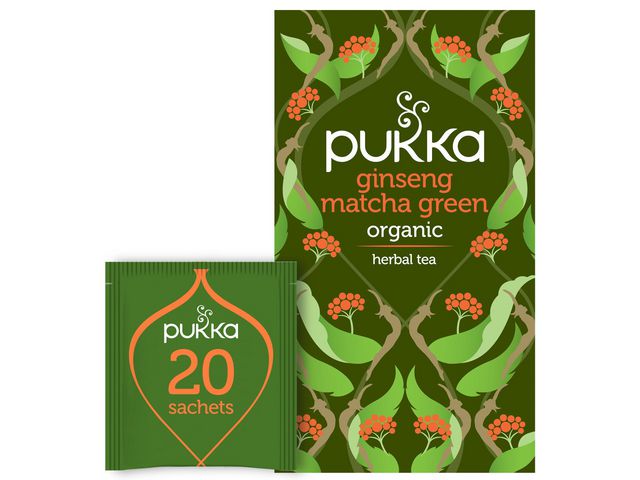 pukka Te Ginseng Matcha Green, fp om 20 st
