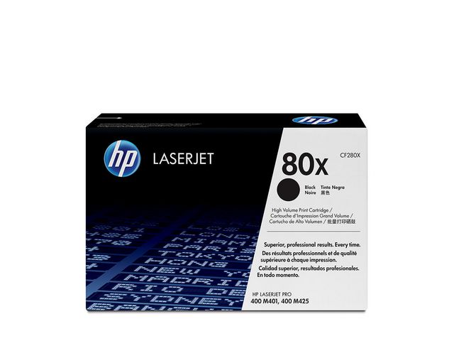 HP Toner CF280X 80X 6,9K Svart, st