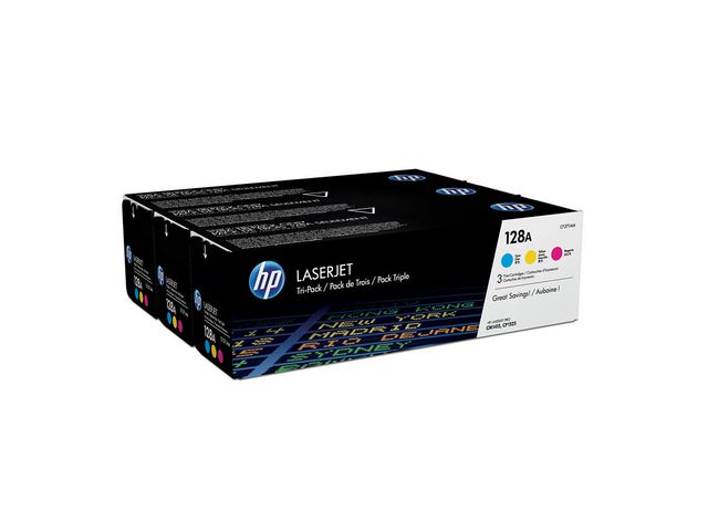 HP Toner CF371AM 128A 3,9K CMY 3/FP, fp om 3 st