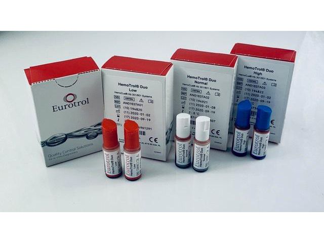 HEMOCUE HemoTrol Duo Normal 1ml, fp om 2 st