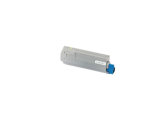 OKI Toner, singelförpackning, gul, 43324421, st