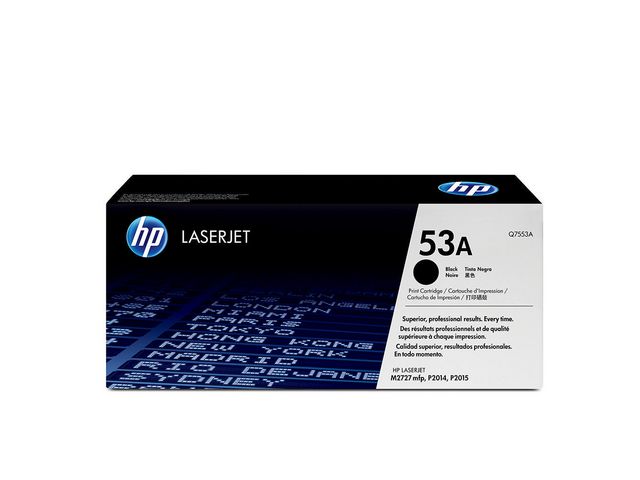 HP Toner Q7553A 53A 3K Svart, st