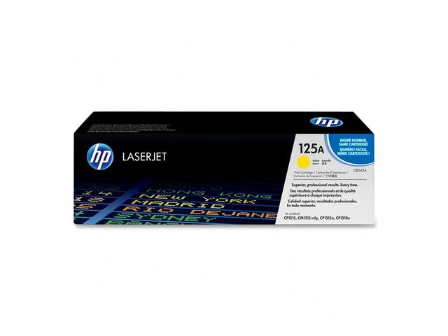HP Toner CB542A 125A 1,4K Gul, st