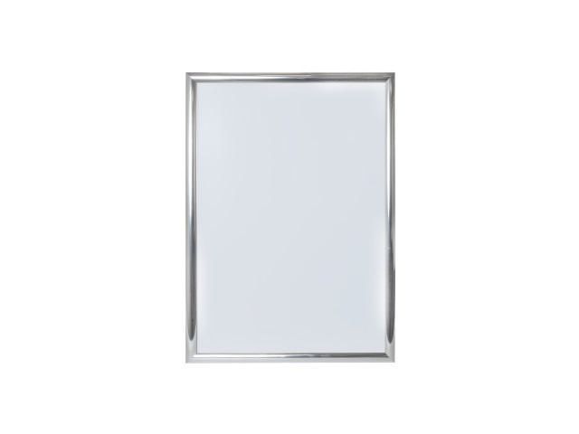 Väggram 50x70cm silver polerad 25mm, st