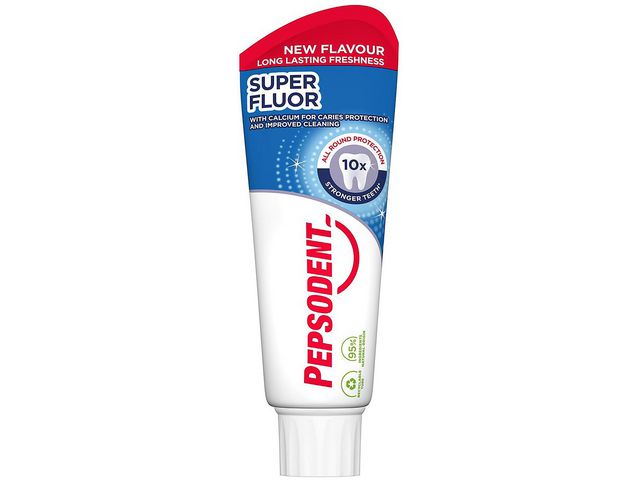 Pepsodent Tandkräm PEPSODENT super flour 75ml, fp om 75 ml