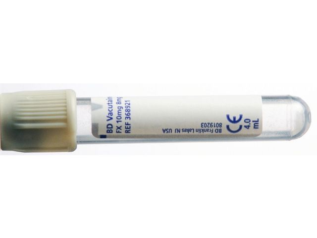 BD™ Hemogardrör grå NaFl/Oxalat 5/4ml, fp om 100 st