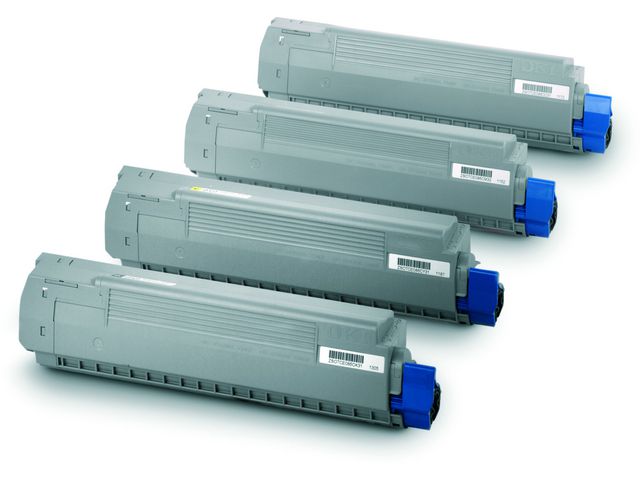 OKI Toner, singelförpackning, gul, 44059105, st