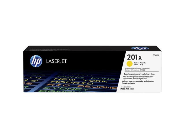 HP Toner CF402X 201X 2,3K Gul, st