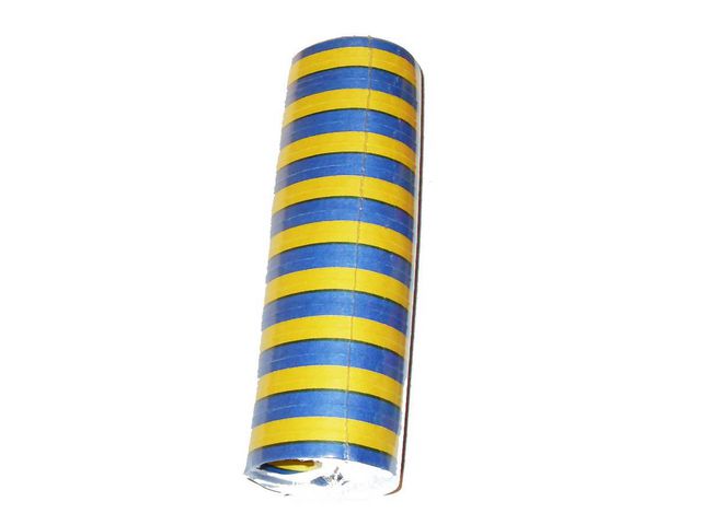 Serpentiner gula och blå, fp om 100 st