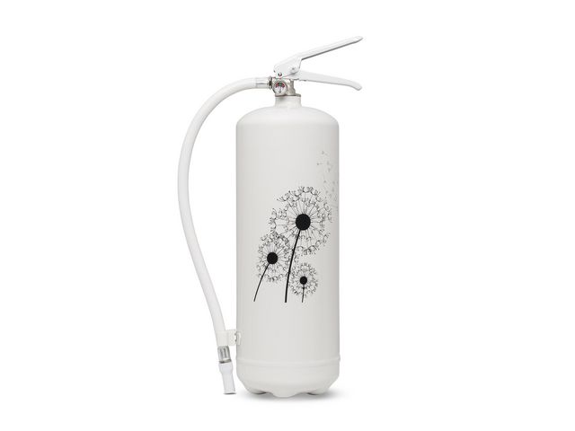 NEXA Brandsläckare 6kg vit 43A 233B C Design line Maskros, st