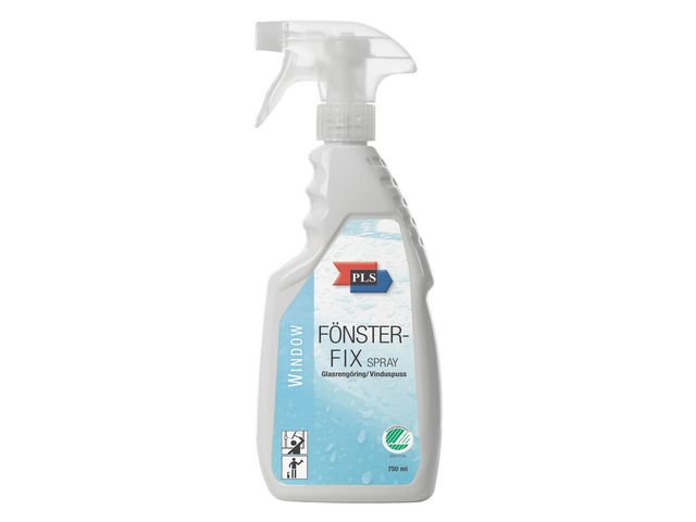 PLS Fönsterputs spray 750ml, flaska om 750 ml