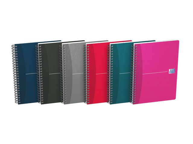 Oxford Anteckningsblock OXFORD Essentials A5 linjerat spiralbunden, st
