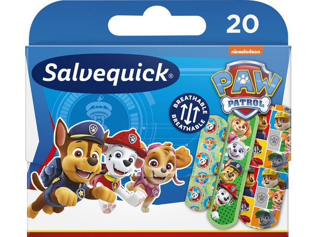 Salvequick Plåster Paw Patrol, fp om 20 st