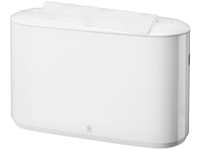 Tork Dispenser H2 Handduk fristå. vit, st