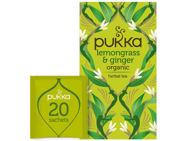pukka Te Ört Lemongrass Ginger, fp om 20 st
