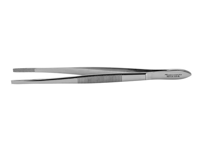 Pincett tvär spets Avd-kval 15cm, st