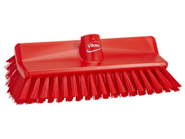 Vikan Borste High-Low röd 26,5cm, st