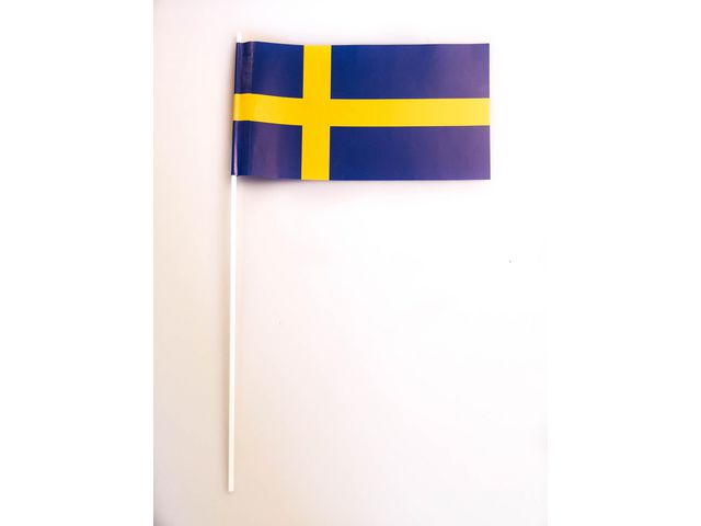 Svenska flaggan på pinne, fp om 50 st