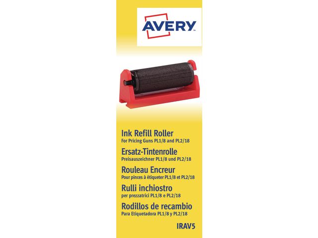 Avery Bläckrefill till prismärkare, fp om 5 st