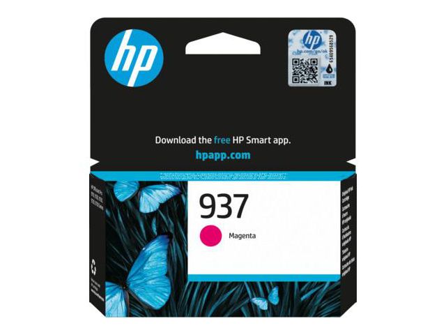 HP Bläckpatron 4S6W3NE 937 magenta, st