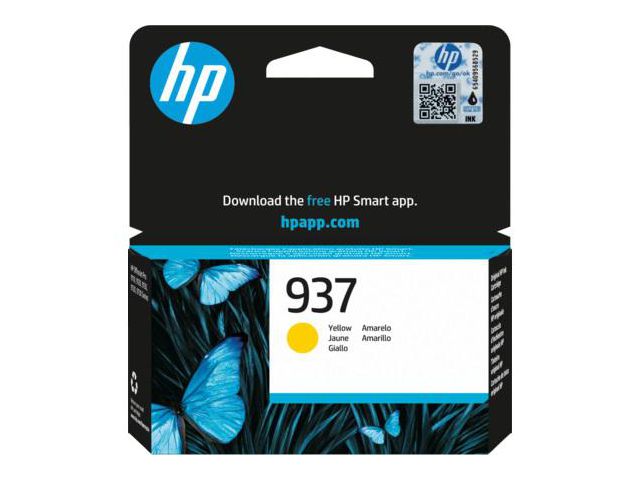 HP Bläckpatron 4S6W4NE 937 gul, st