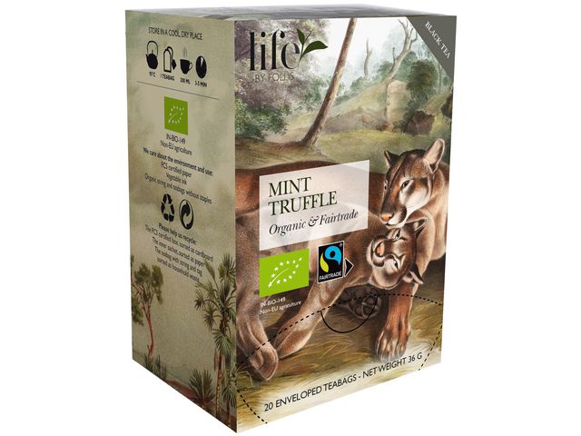 life BY FOLLIS Te Mint tryffel, fp om 20 st