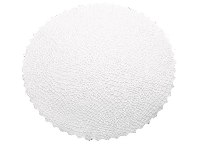 ABENA Underlägg, mångsidiga, livsmedelsklassade, runda, 230 mm, vit, fp om 500 st