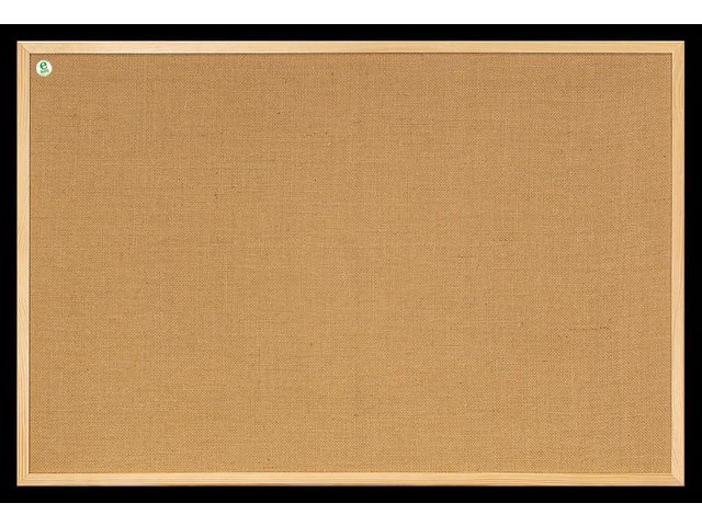 2X3 The Boards' Company Anslagstavla väv m/träram 60x40cm, st
