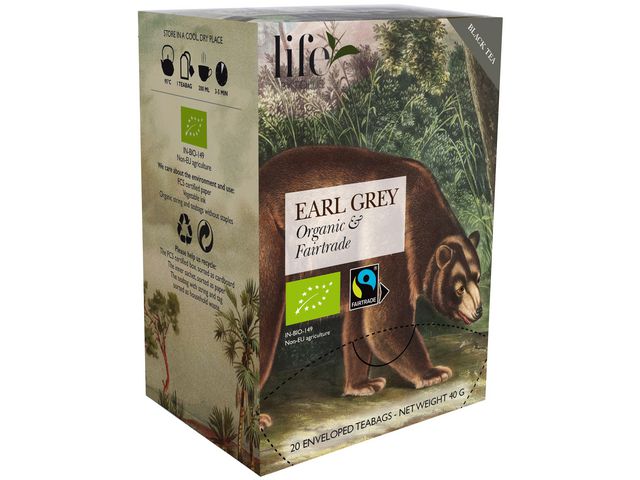 life BY FOLLIS Te Earl Grey, fp om 20 st