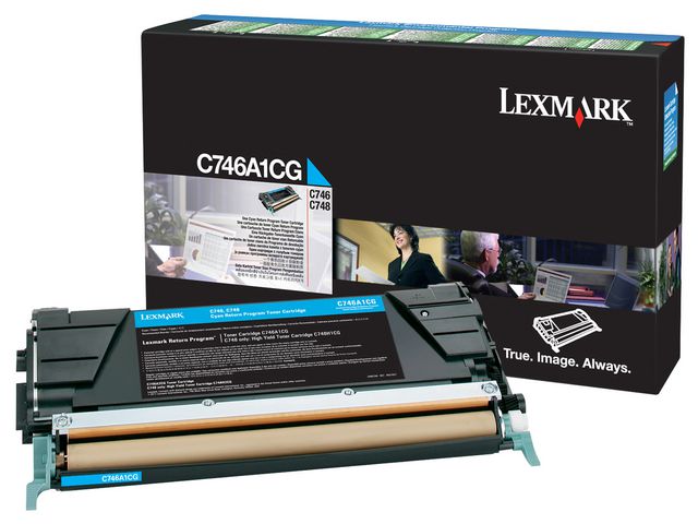 Lexmark Toner C746A1CG cyan, st