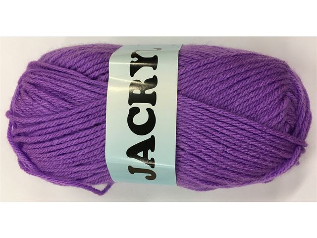 Akrylgarn 50 g, ljuslila, st