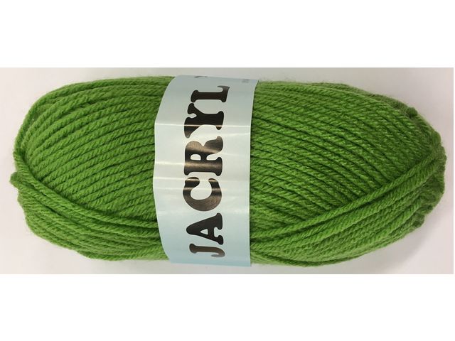 Akrylgarn 50g grön, st