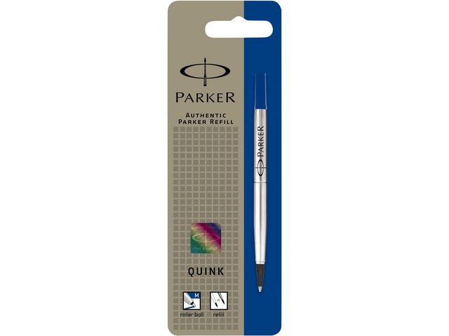 Parker Refill Quink Roller Ball M blå, st