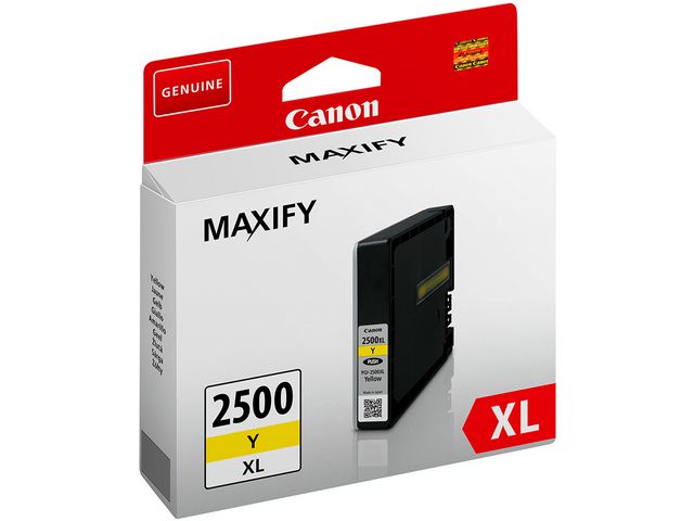 Canon Bläckpatron PGI-2500XL Y, gul, st