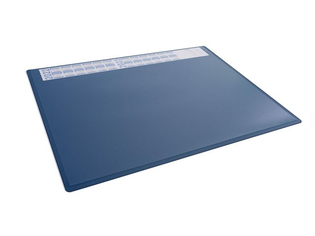 Durable Skrivunderlägg 65x50 kal PP blå, st