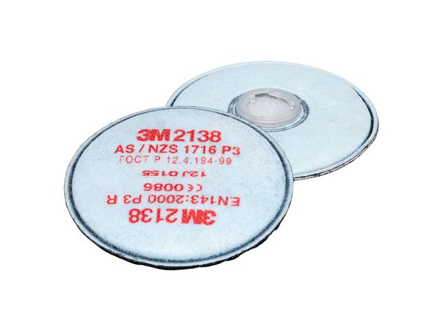 3M™ Partikelfilter P3 R 2138, st
