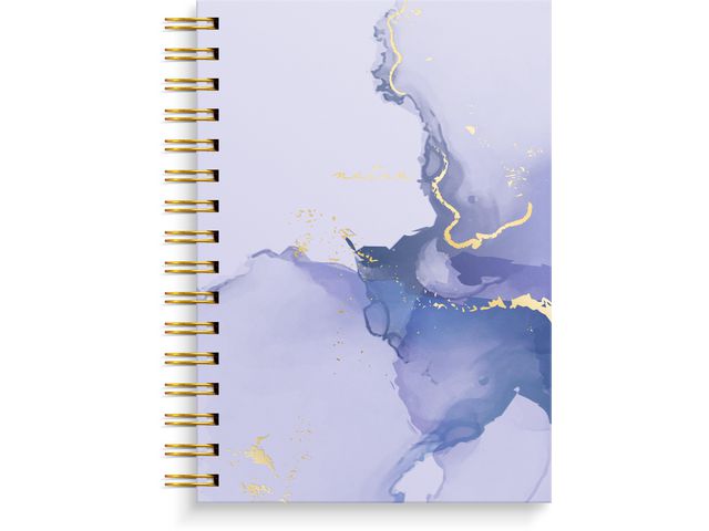 Burde Anteckningsbok A5 Marble, st