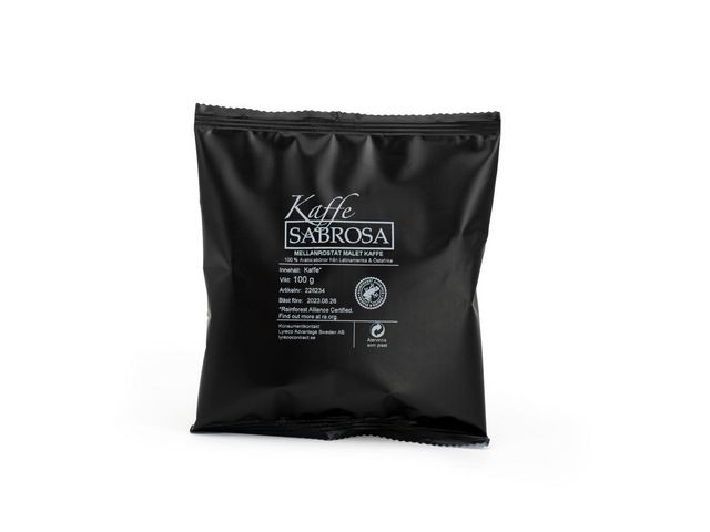 Kaffe Sabrosa Mellanrost 100g, fp om 64 st