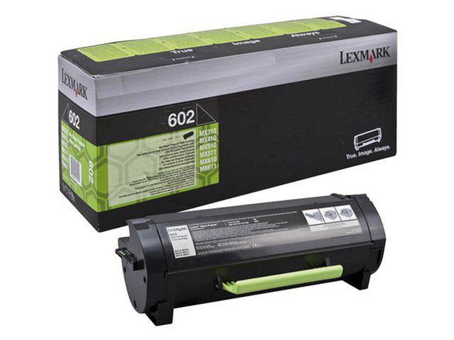 Lexmark Toner 60F2000 602 svart, st