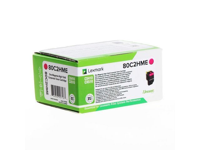 Lexmark Toner 80C2HME Magenta, st