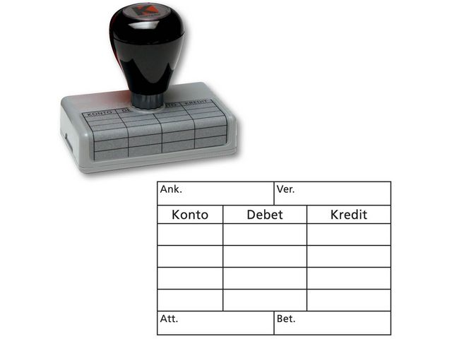 Stamko K-Konteringsstämpel 106, st