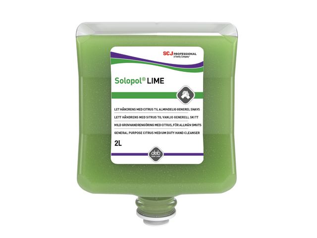 SC Johnson PPROFESSIONAL Grovtvål Solopol Lime 2L, st