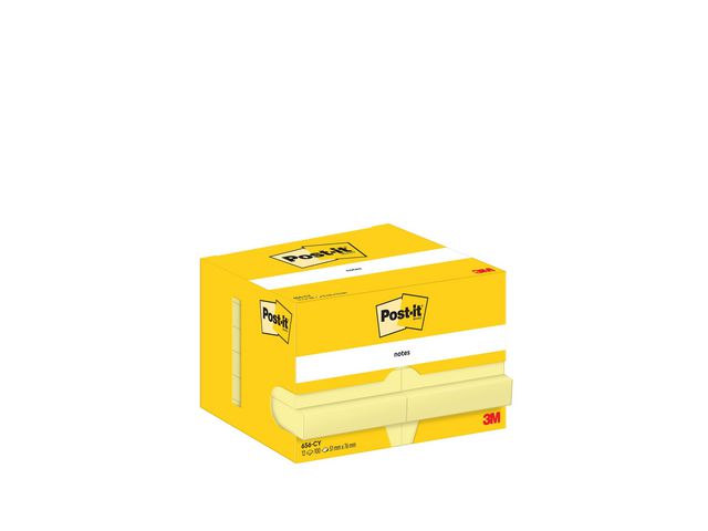 Post-it® Notes 51x76mm gul, st