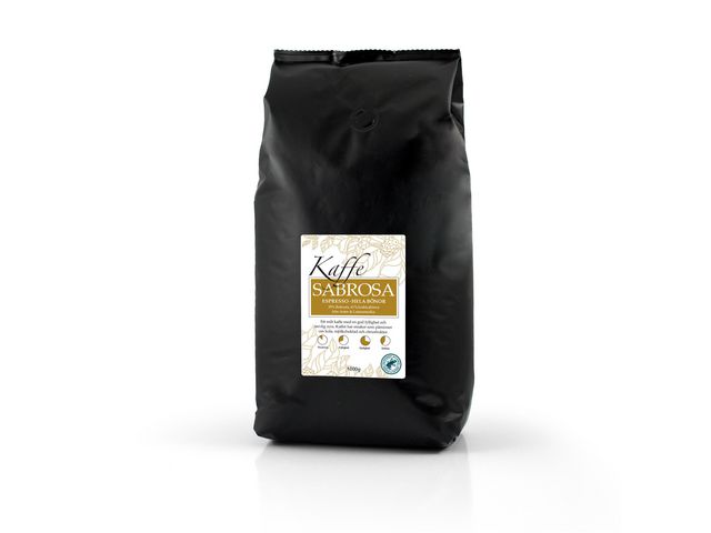 Kaffe Sabrosa Espresso Bönor 1kg, fp om 1000 g